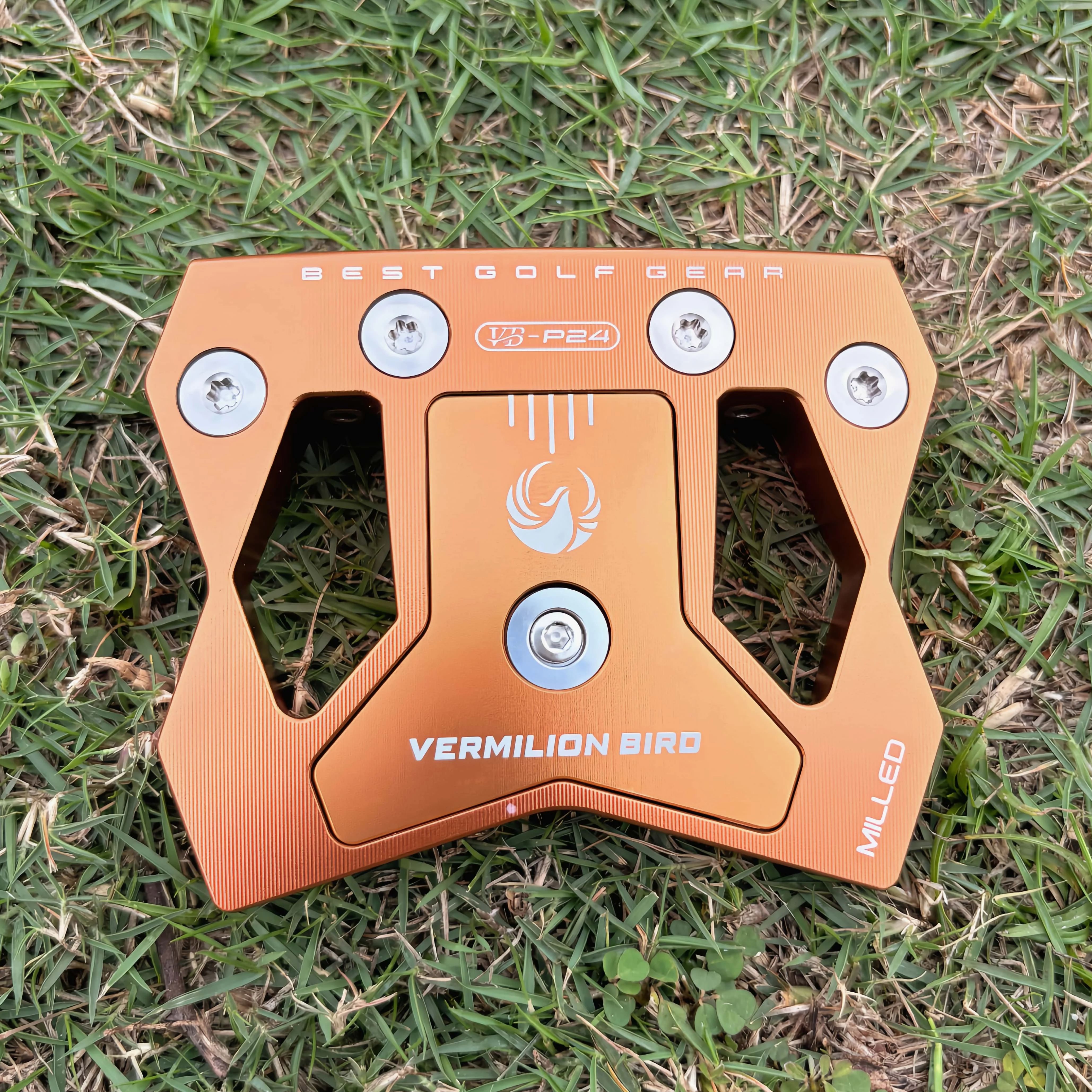 Putter Mallet Blade - Vermilion Bird P24 CNC-gefreesde aluminium lichtgewicht