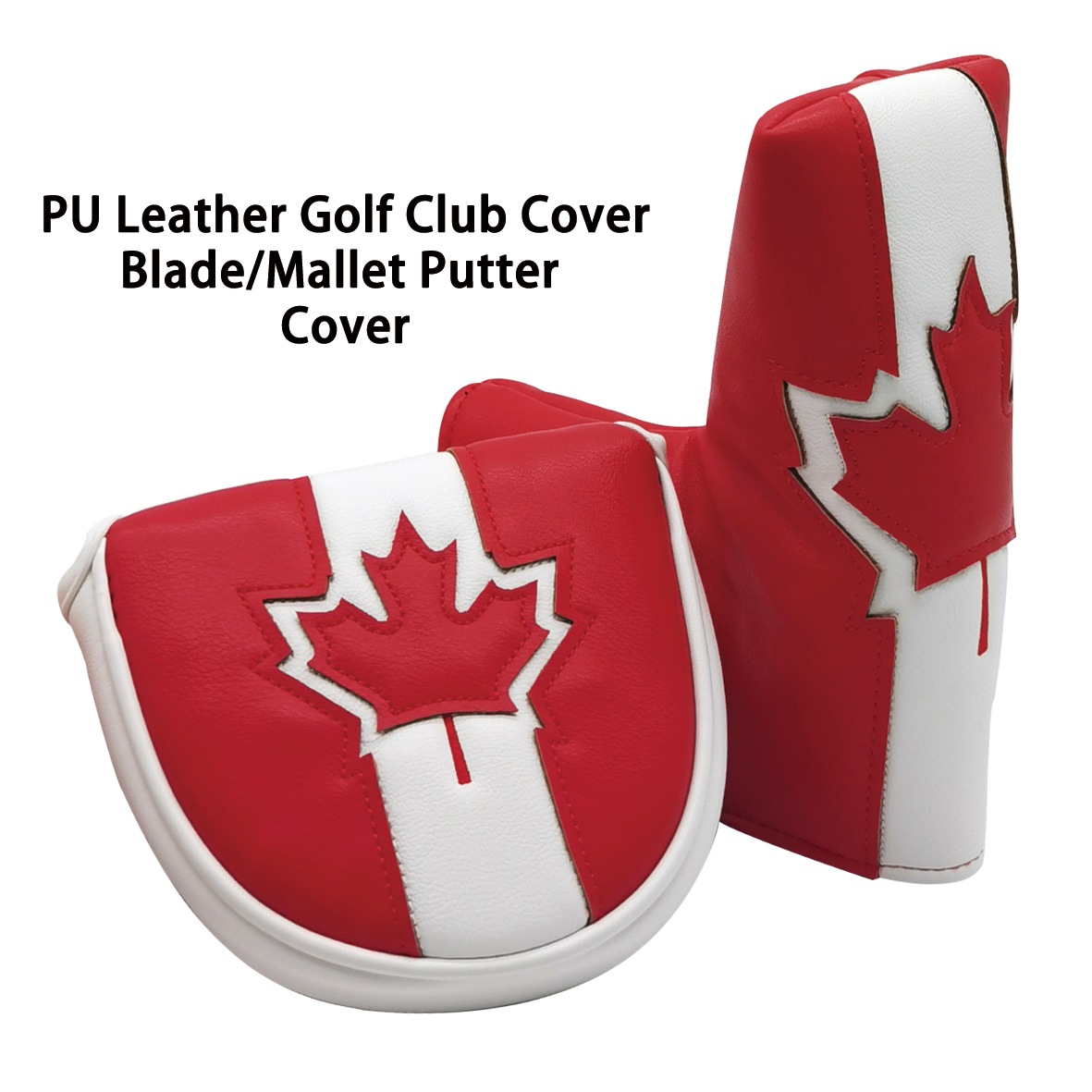 Putter Mallet Blade - 1 st 'LEAF' Patroon Blade Putter