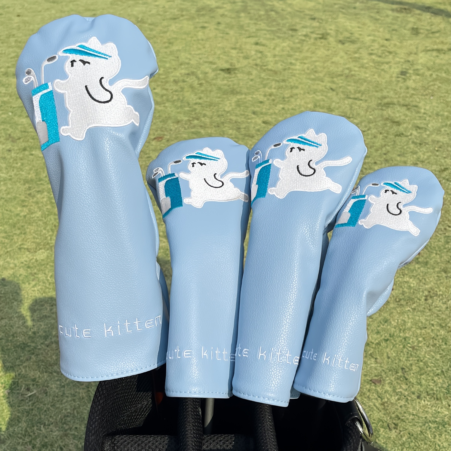 Golf Equipment Deals - Blue Cat Playing Design Style Golf