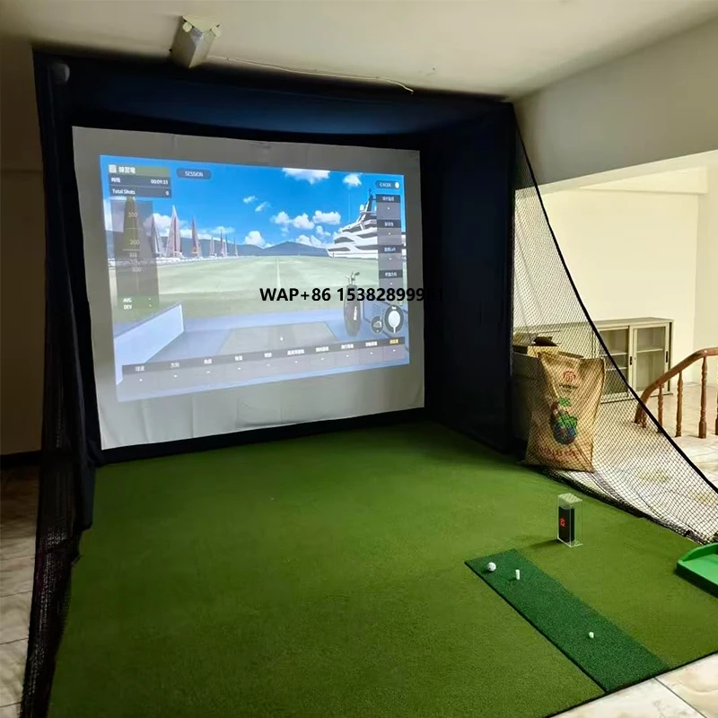 Practice Net Hitting - Golf Simulator Afsluitnetten 10x9ft met HD