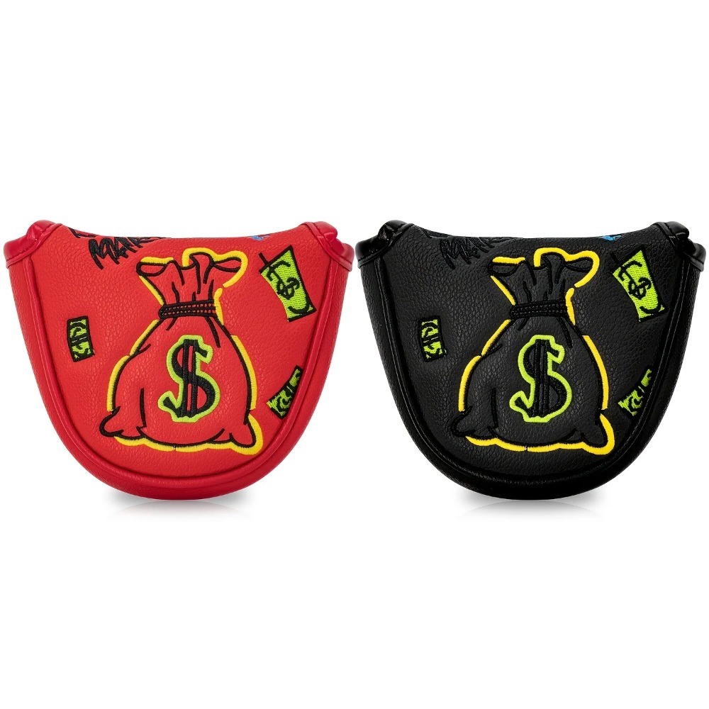 Golf Equipment Deals - Golfputterhoes | Halfronde PU clubhoofdbeschermer, premium