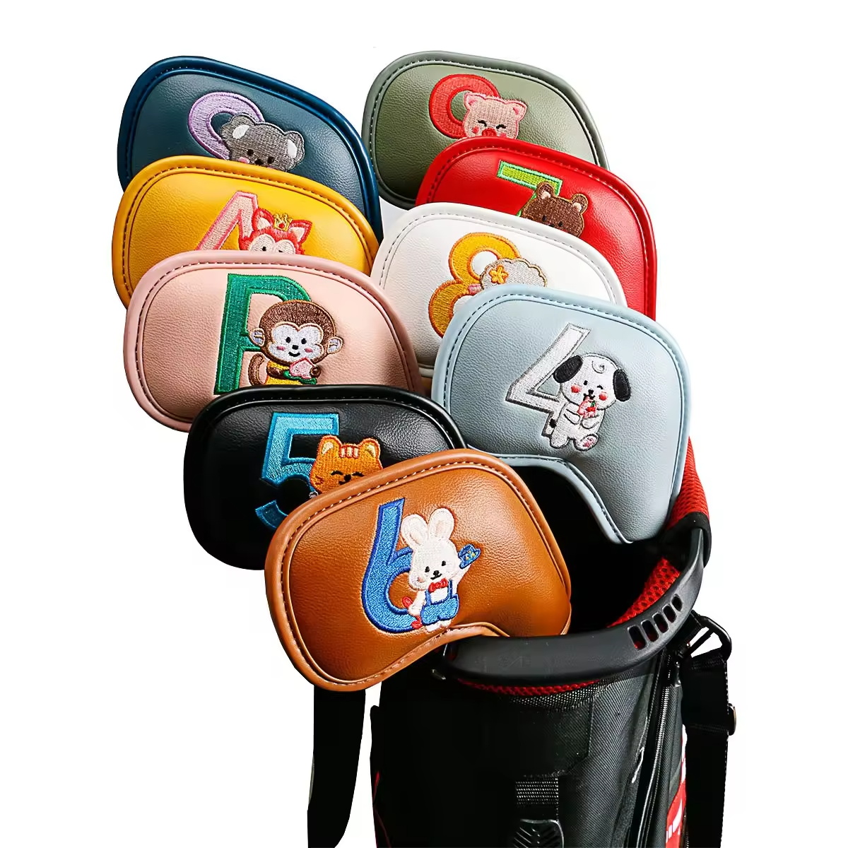 Golf Equipment Deals - 9 stuks schattige cartoon dieren golf