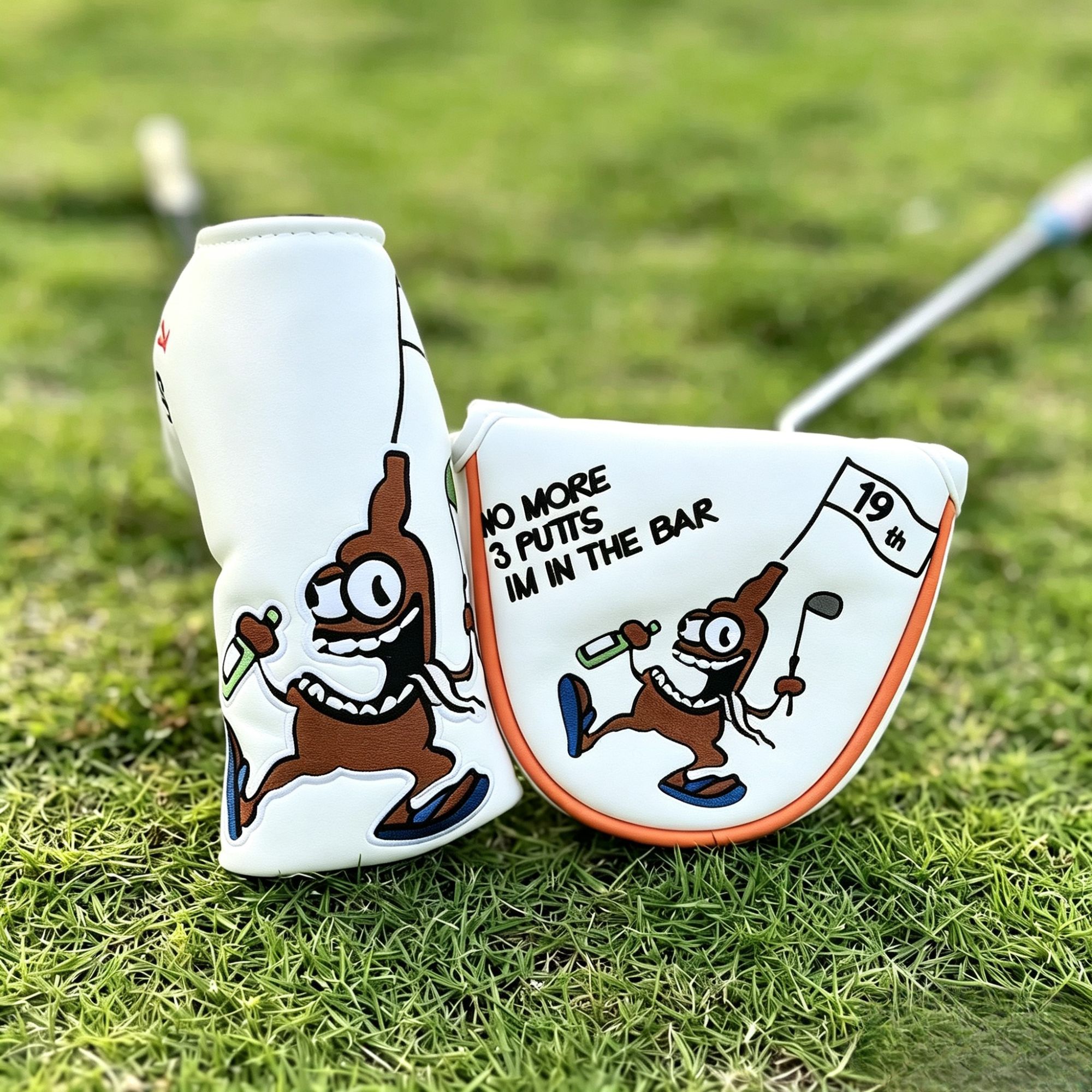 Putter Mallet Blade - Funny Originals 19th Hole Mallet Blade