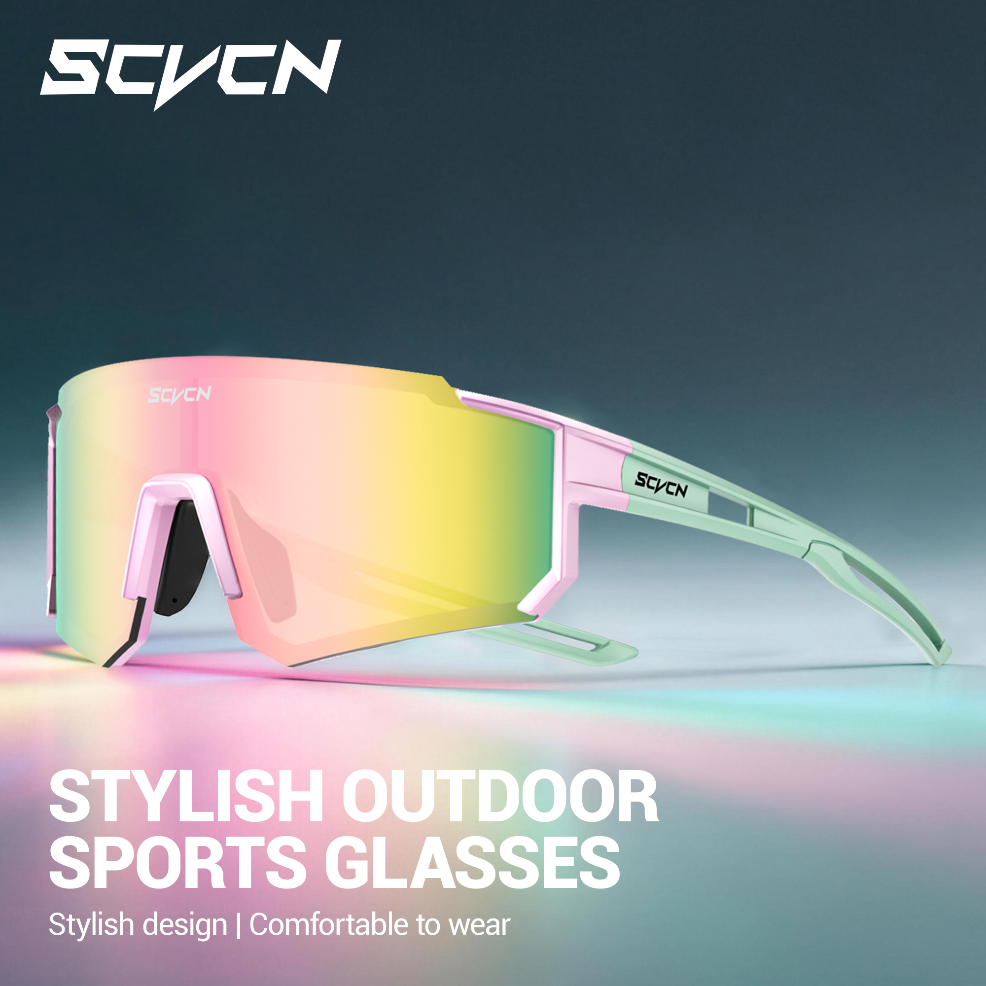 Golf Equipment Photos - SCVCN Roze fietsbril Fietsfoto-accessoires Golfoculairs Camping