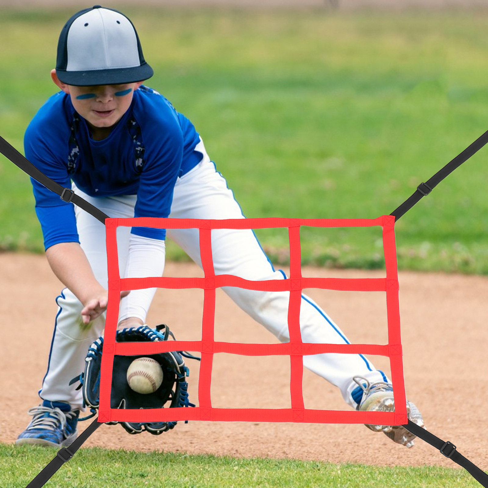 2-delige honkbal trainingsnet, - Practice Net Hitting recensie en prijs