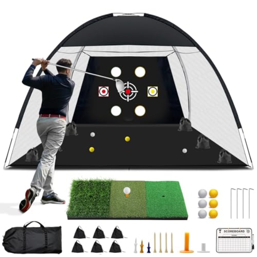 Golfnet, 10x7 ft oefennet voor - Practice Net Hitting recensie en prijs