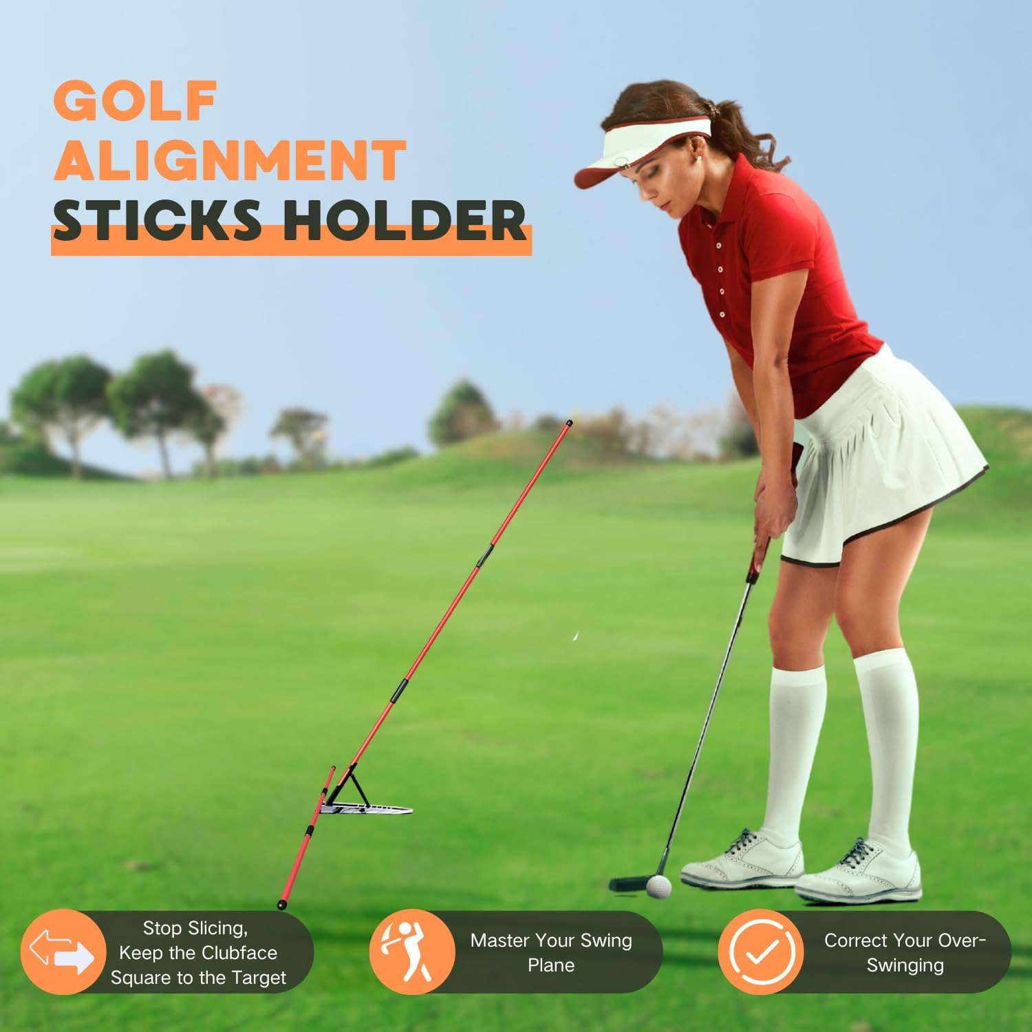 Golf Alignment Stick Holder Go - Alignment Stick Set recensie en prijs