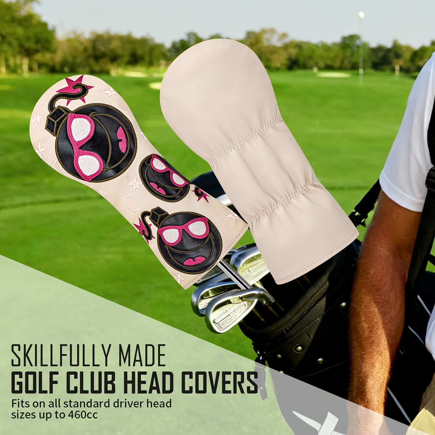 1 st/3 stks golfclubhoezen, dr - Golf Equipment Deals recensie en prijs