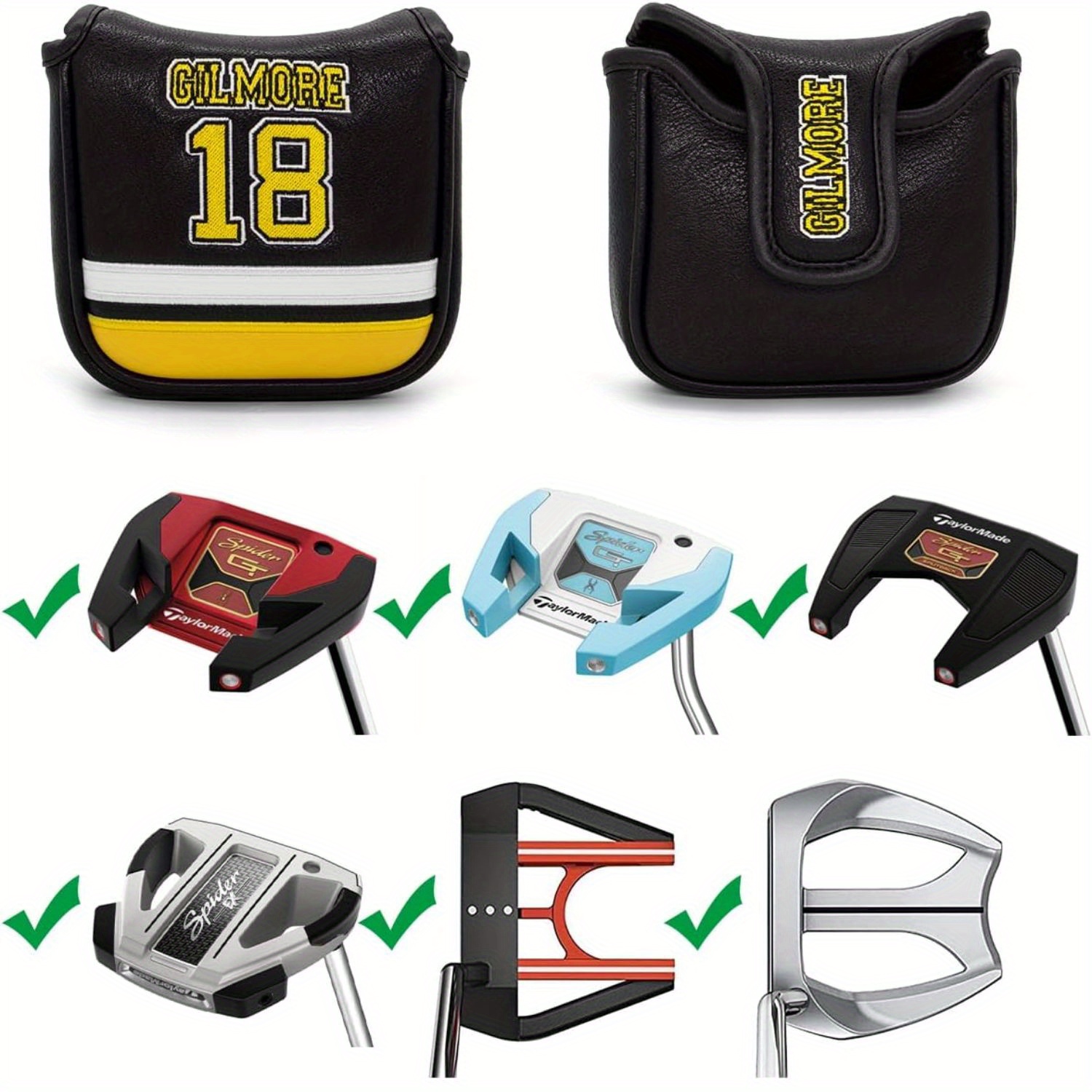 Grappige Golf Headcover Golf C - Putter Mallet Blade recensie en prijs