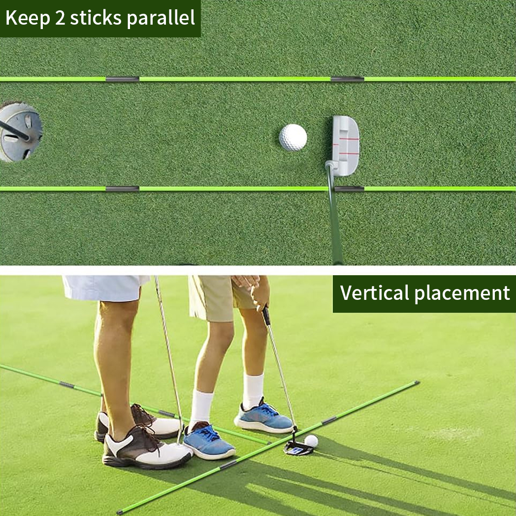 Caiton Green Golf Alignment St - Alignment Stick Set recensie en prijs