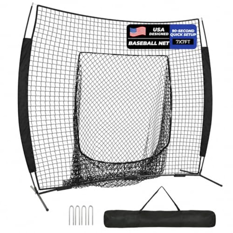 7 x 7 voet honkbalnet, honkbal - Practice Net Hitting recensie en prijs
