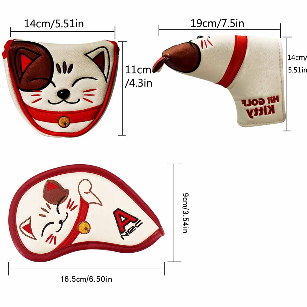 Golf Headcovers 1 3 5 Ut Golf  - Putter Mallet Blade recensie en prijs