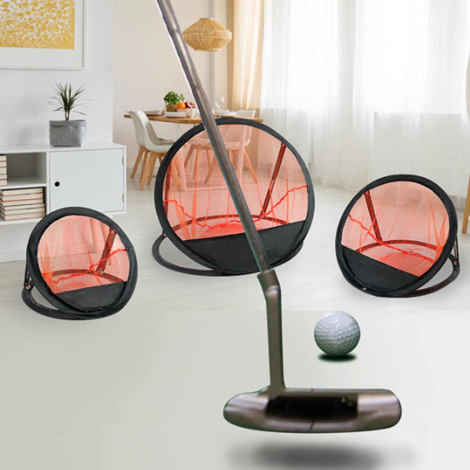 3-delige golfchippingnet voor  - Practice Net Hitting recensie en prijs
