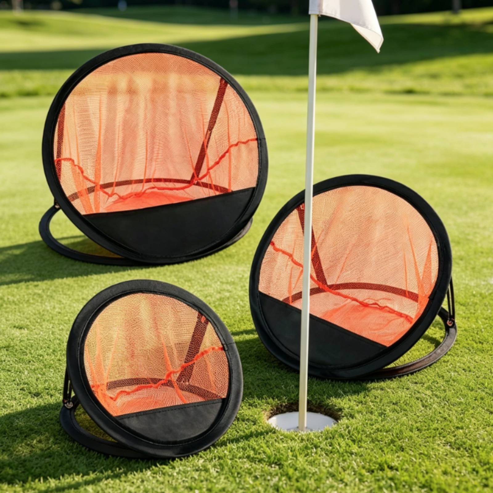 3-delige golfchippingnet voor  - Practice Net Hitting recensie en prijs