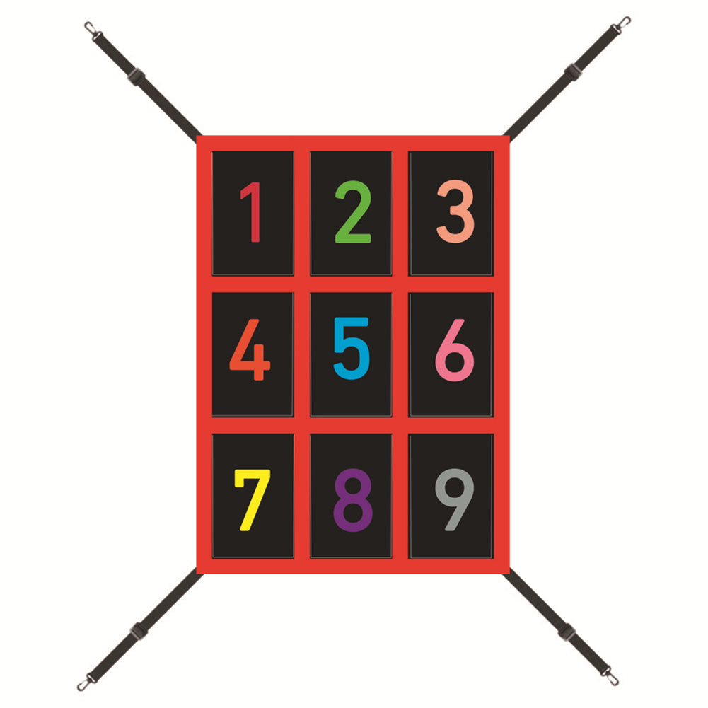9-delige genummerde slagzone t - Practice Net Hitting recensie en prijs