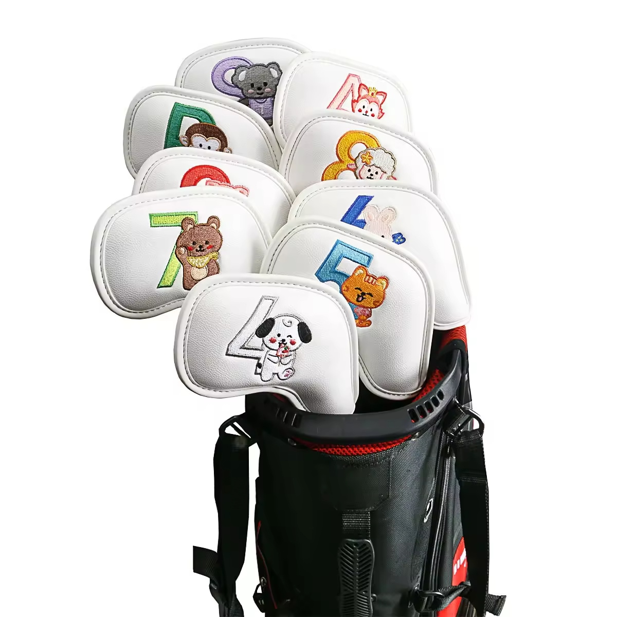 9 stuks schattige cartoon dier - Golf Equipment Deals recensie en prijs