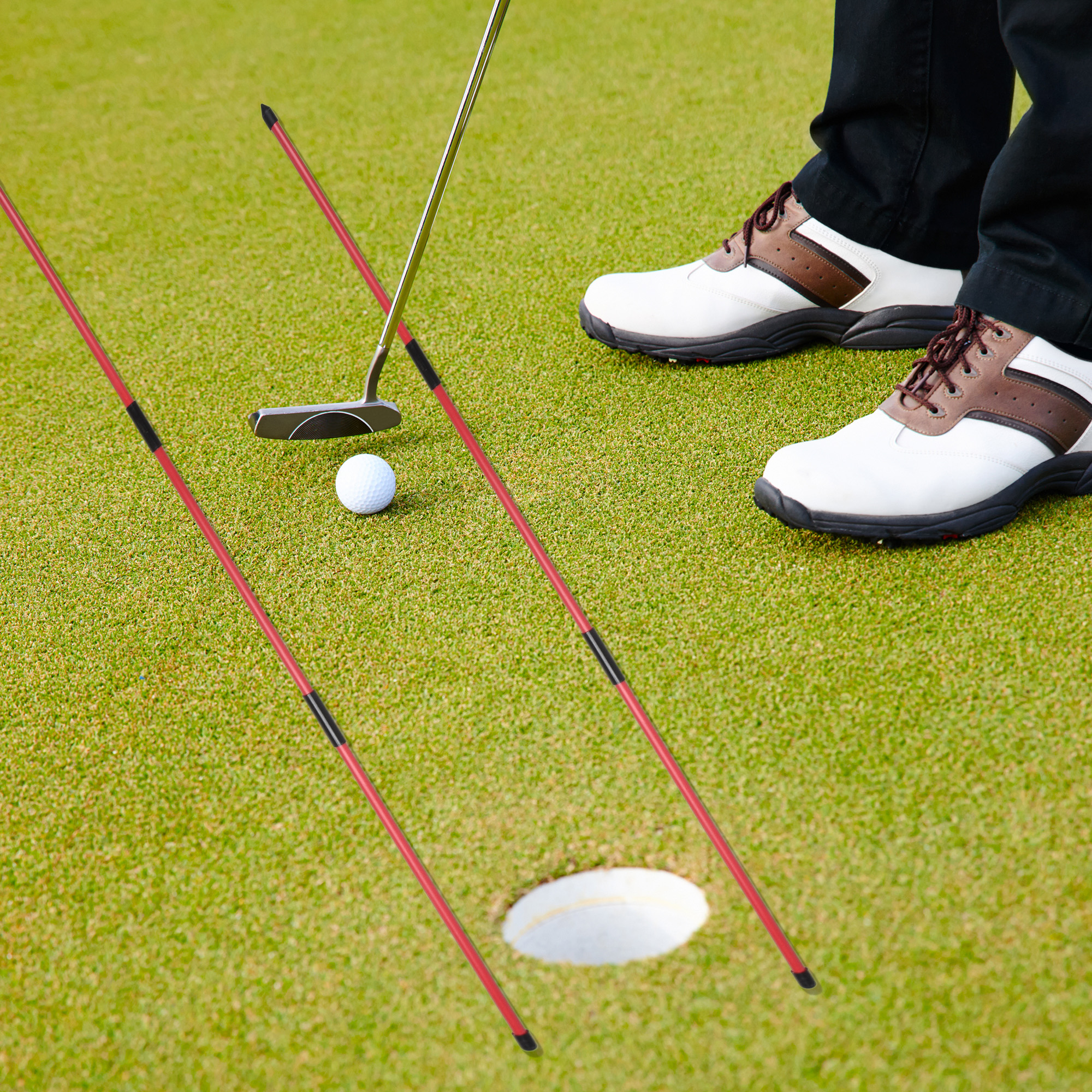Golf Alignment Sticks 2 Sets 4 - Alignment Stick Set recensie en prijs