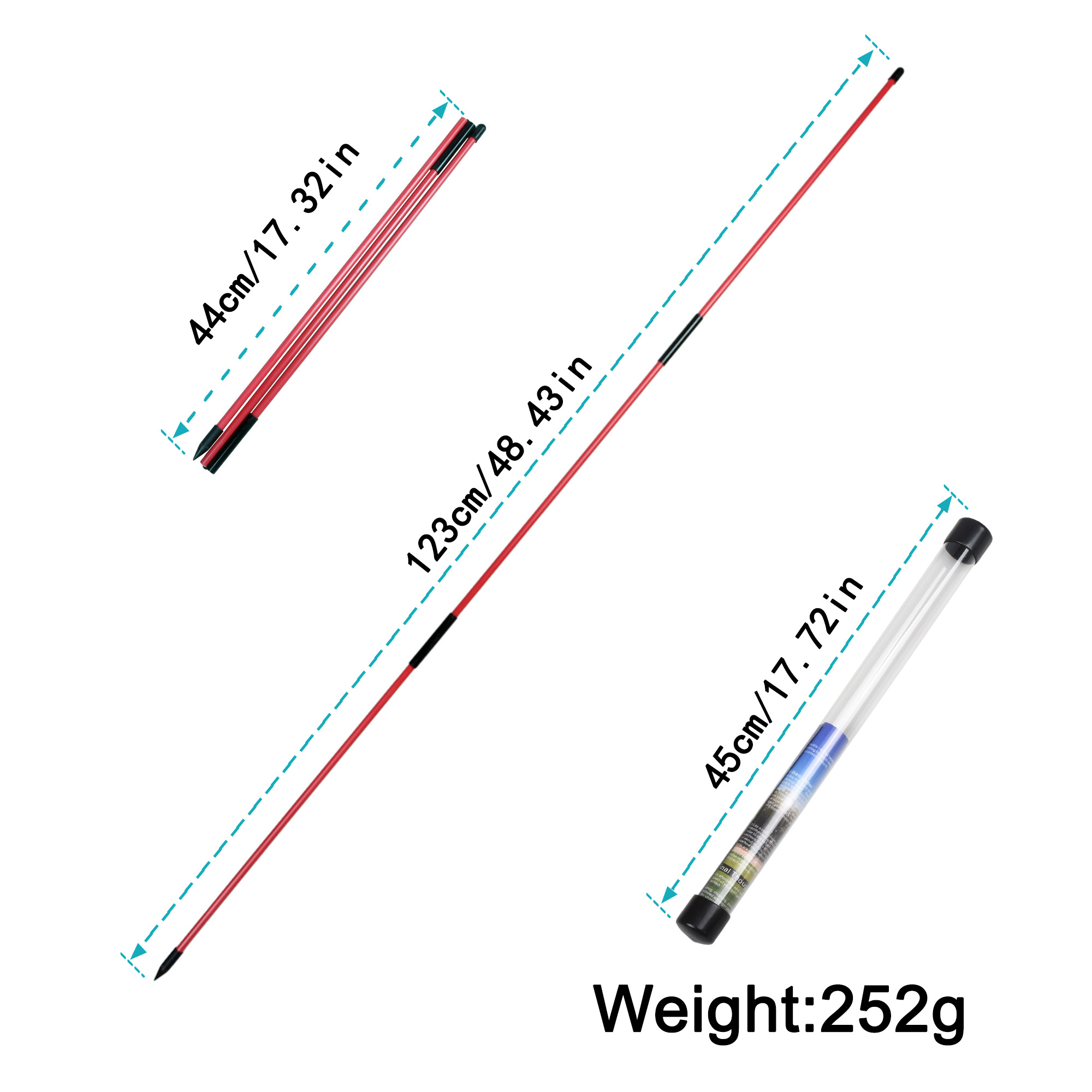 Golf Alignment Sticks 2 Sets 4 - Alignment Stick Set recensie en prijs
