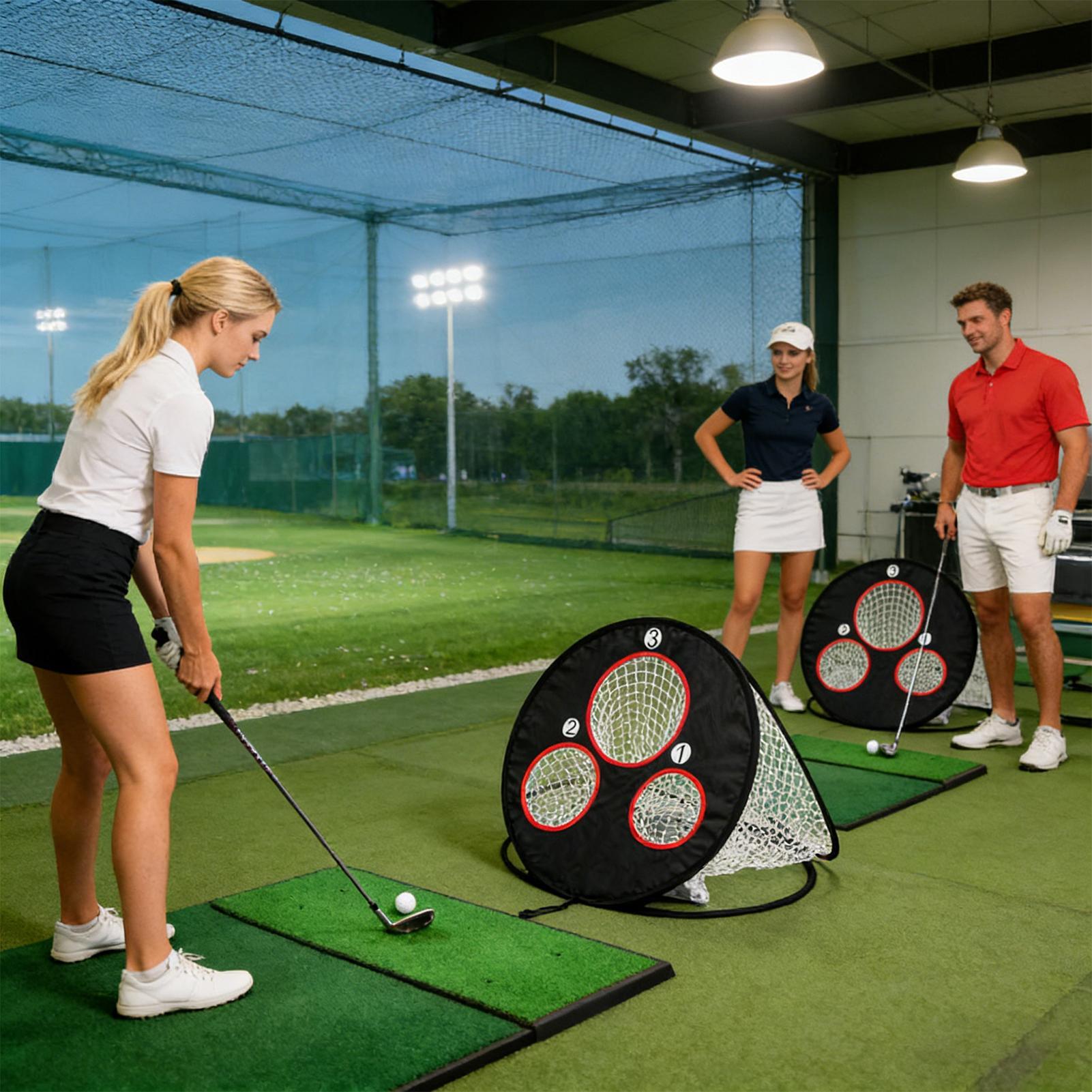 Draagbaar golf oefennet, opvou - Practice Net Hitting recensie en prijs